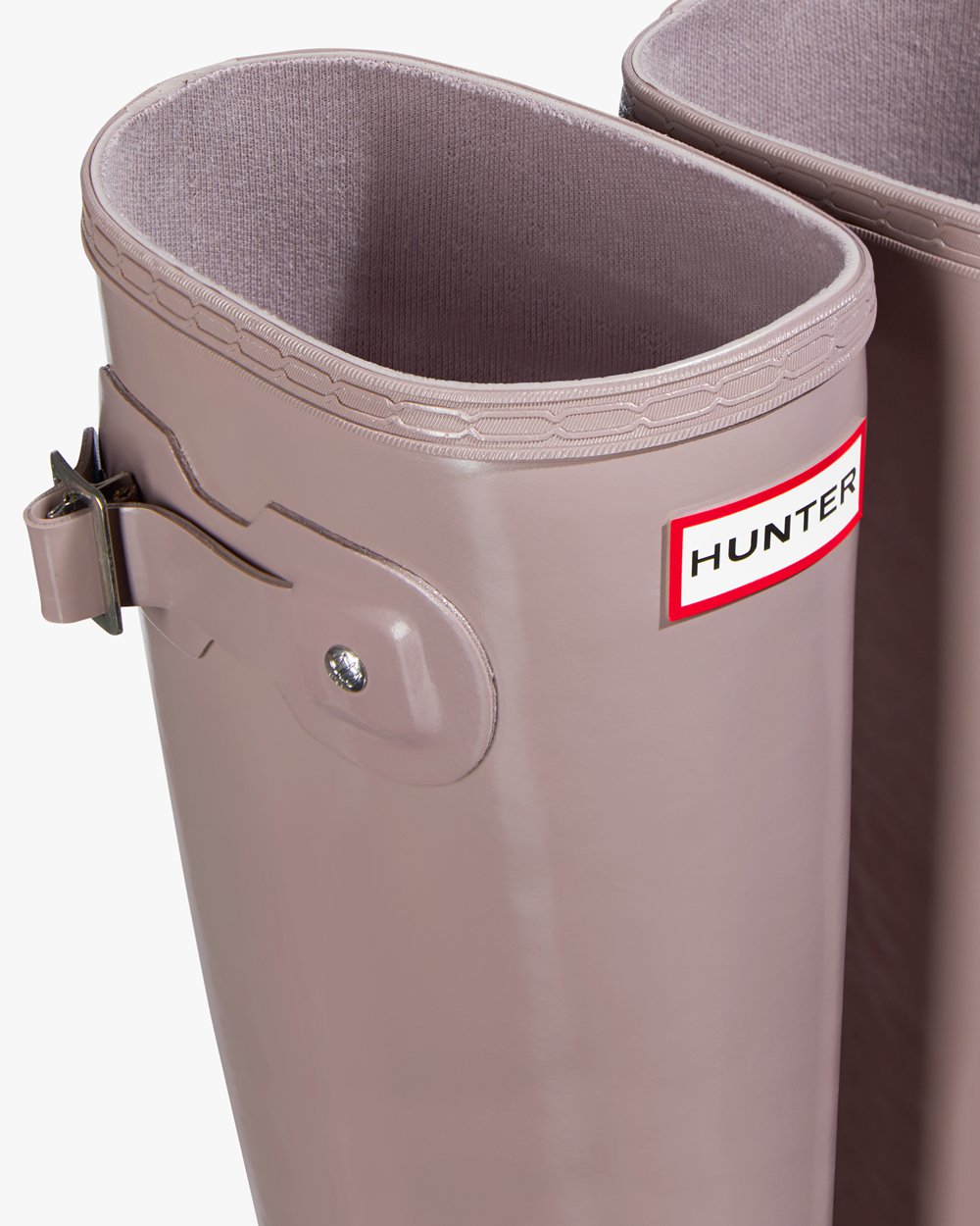 Botas De Altas Hunter Mujer Moradas Original Tour Foldable Gloss 063548-SJF